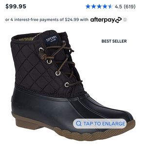 Sperry Women’s Saltwater Quilted Duck Boot